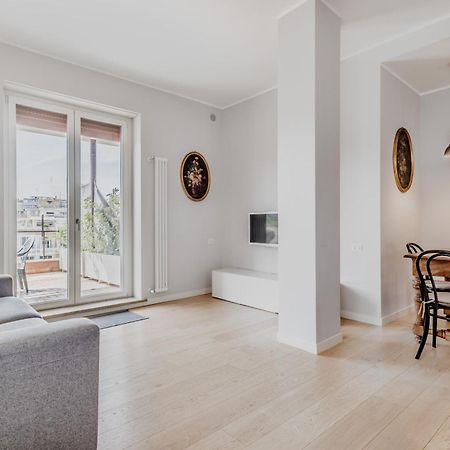 L'Attico Con Terrazza In Corso Francia Appartement Rome Buitenkant foto