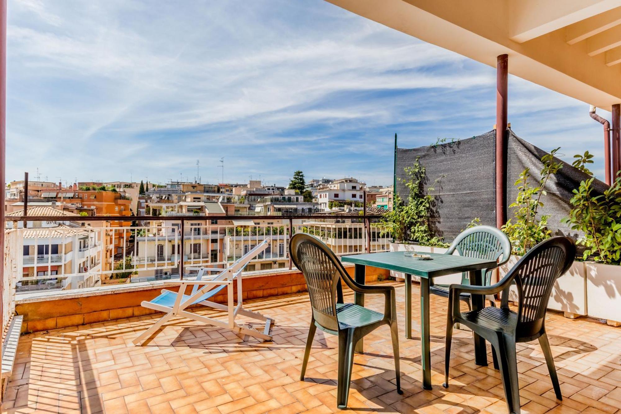 L'Attico Con Terrazza In Corso Francia Appartement Rome Buitenkant foto